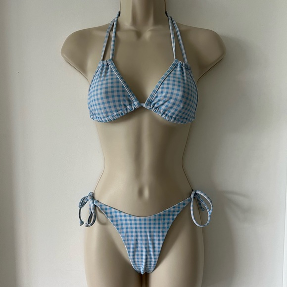 Gingham Bikini Set - Picture 2 of 10